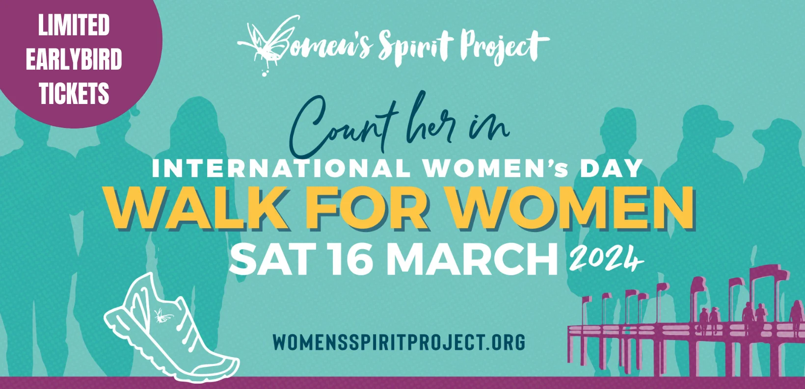 Walk For Women - Inaugural ‘International Women’s Day’ Walk.